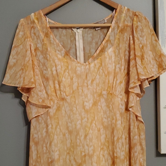 Summer Floral Bohemian Gypsy Midi Dress - Picture 2 of 4